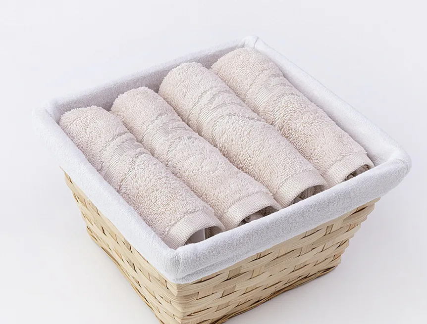 Košík ručníků Košík ručníků Lumina Beige 4 ks