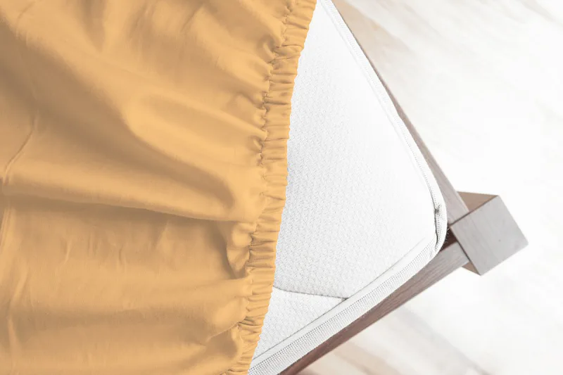 Prostěradlo Meruňkové ELASTAN STANDARD