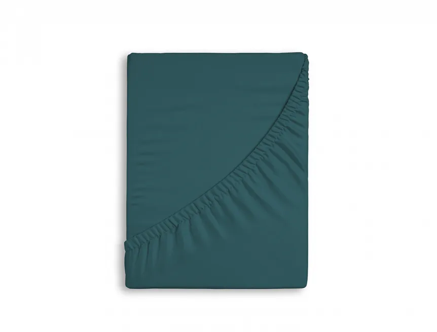 Prostěradlo Zelenomodré ELASTAN STANDARD