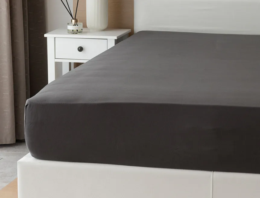 Prostěradlo Antracitové INTERLOCK