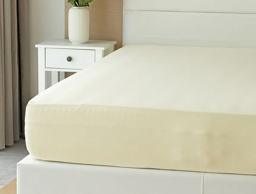 Prostěradlo Světle béžové ELASTAN PREMIUM