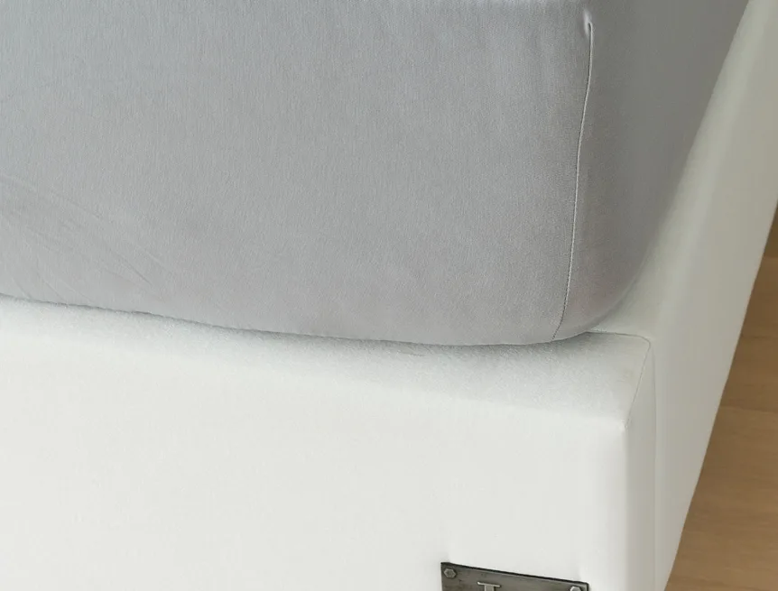 Prostěradlo Světle šedé ELASTAN PREMIUM