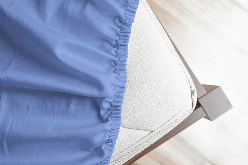 Prostěradlo Světle modré JERSEY PREMIUM