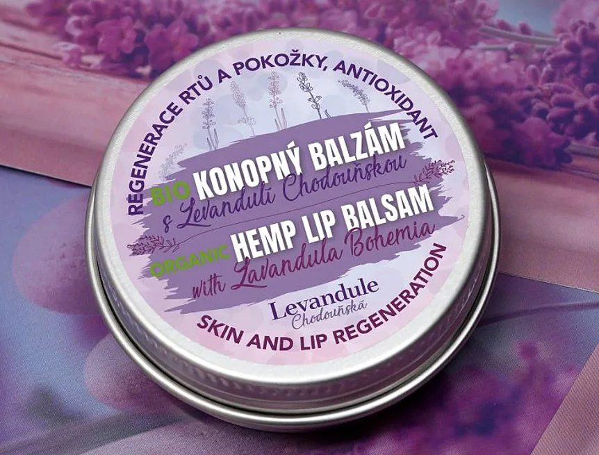 BIO konopný balzám s Levandulí Chodouňskou 30 ml