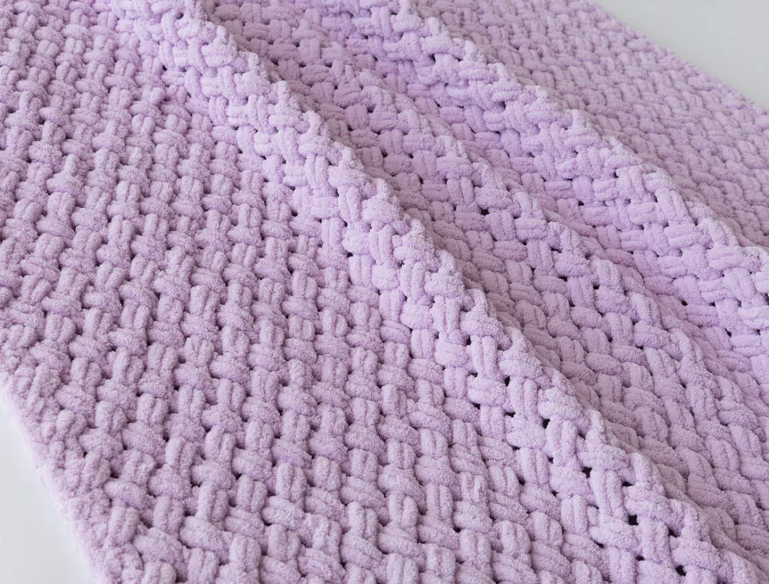 Deka Knittingly lila