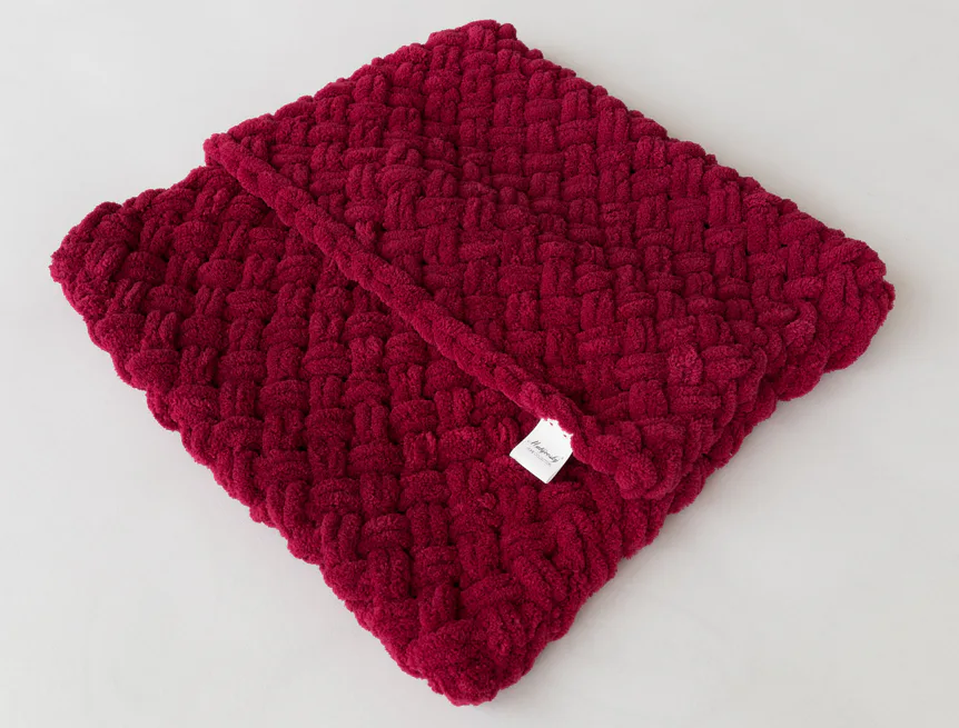 Povlak Knittingly bordó