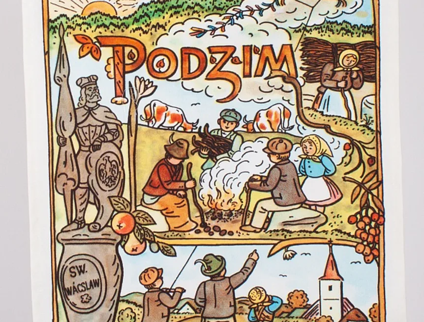 Kuchyňské utěrky Podzim & Zima