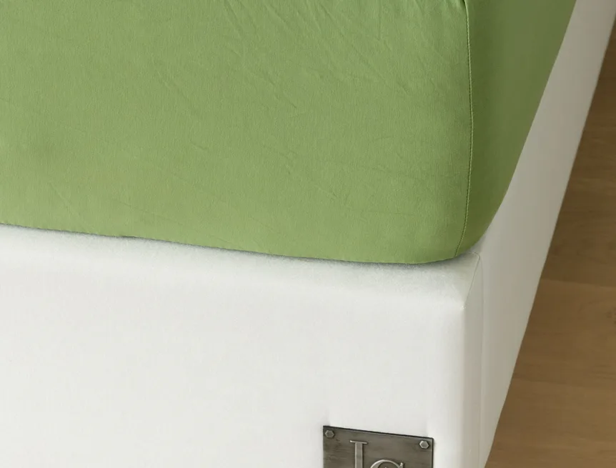 Prostěradlo Středně zelené ELASTAN PREMIUM