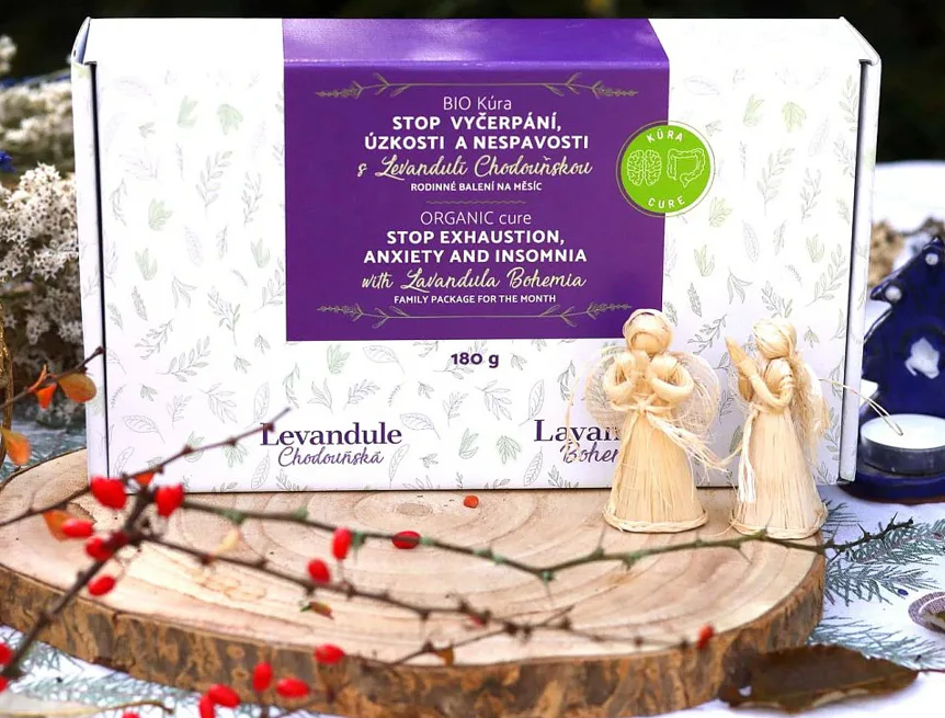 BIO kúra STOP vyčerpání, úzkosti a nespavosti