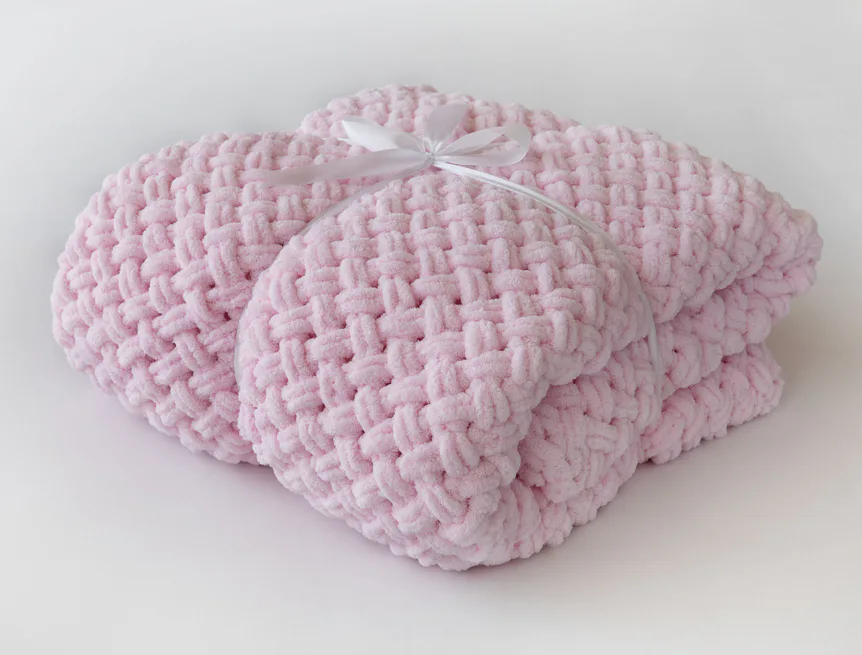 Deka Knittingly růžová