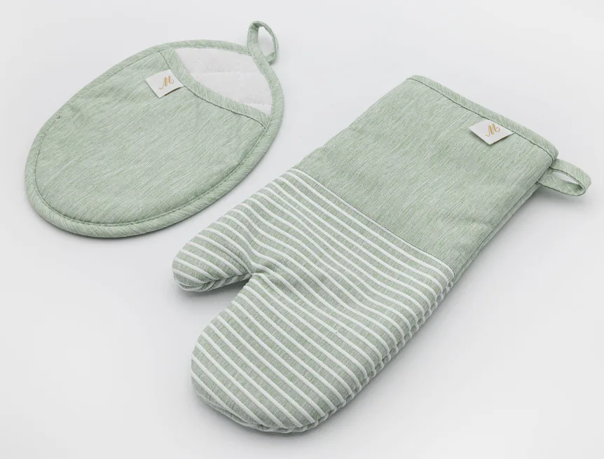 Kuchyňská chňapka Chňapka - SET zelený