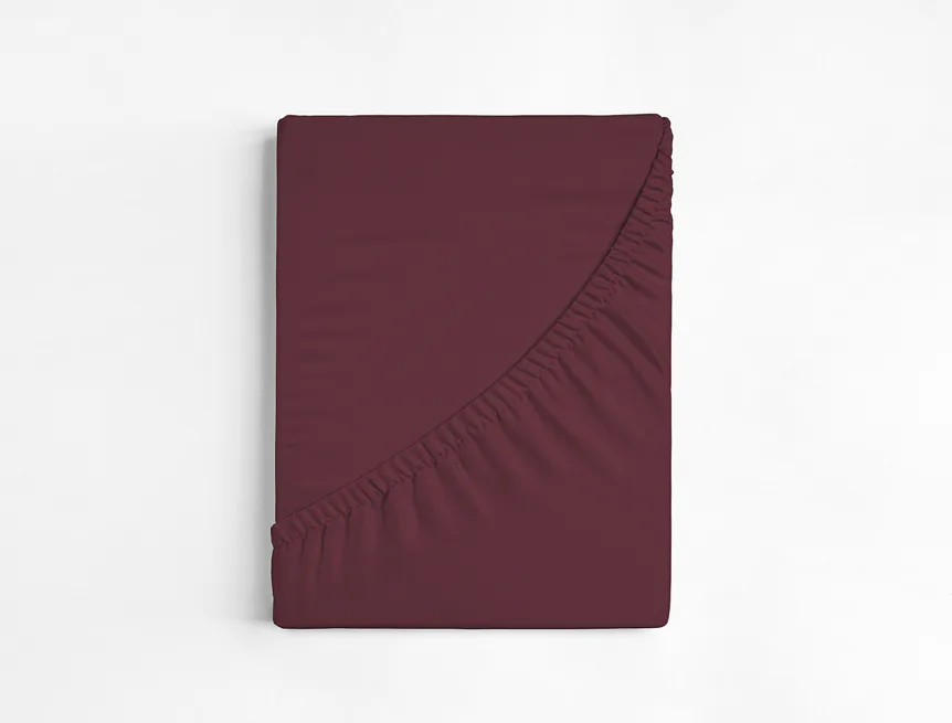 Prostěradlo Burgundy ELASTAN PREMIUM